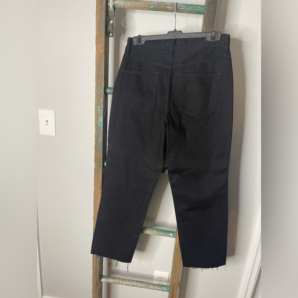 NWT-Express Embellished Straight Ankle High Rise Pants - Picture 6 of 7